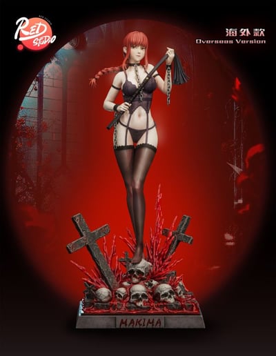 【現貨秒發】鏈鋸人 女雕系列第三彈 支配惡魔的溫柔假面 瑪奇瑪 X Red-Studio6