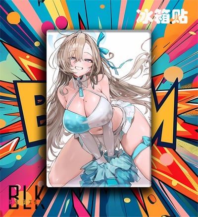 【預購】蔚藍檔案《啦啦隊明日奈》動漫裝飾畫&冰箱貼 X 巴洛克工作室3
