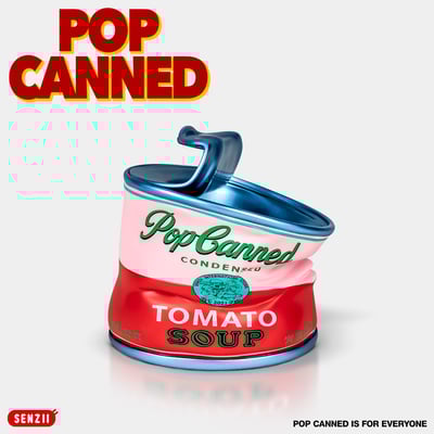 【預購】POP CANNED（流行罐頭）X SENZII千記商行3