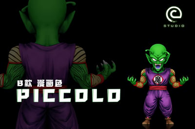 【預購】七龍珠 比克家族 雙配色 年輕比克大魔王 X C-Studio4