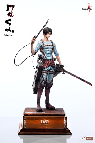 【預購】進擊的巨人 1/5藝術館系列 雙版本 里維-兵長 X Mahakala大黑天5