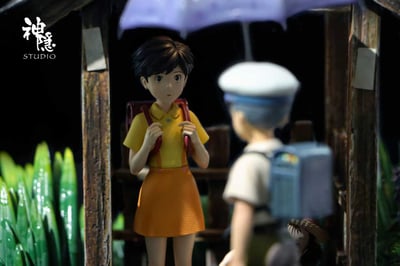 【預購】宮崎駿 剪影瞬間系列 龍貓-雨幕裡的溫柔 X 神隱工作室7