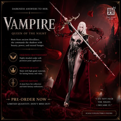 【預購】Ming Ming John 藝術家聯名系列《VAMPIRE》X 天工燥物1