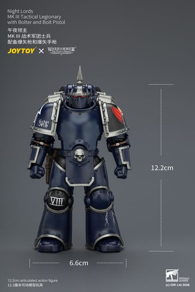 【售罄展示追加請私訊客服@toystationtw】午夜領主 MKIII戰術軍團士兵 X JOYTOY10