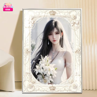 【預購】花嫁 婚紗蒂法-窗花款 X 阿喵畫社4