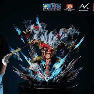 【現貨秒發】海賊王 限量雕像 白鬍子-愛德華·紐哥特 X ANIKINGDOM+集美殿堂 正版授權1