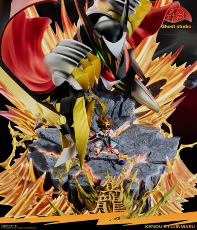 【售罄展示追加請私訊客服@toystationtw】超魔神英雄傳 劍王龍神號 X Ghost-Studio5