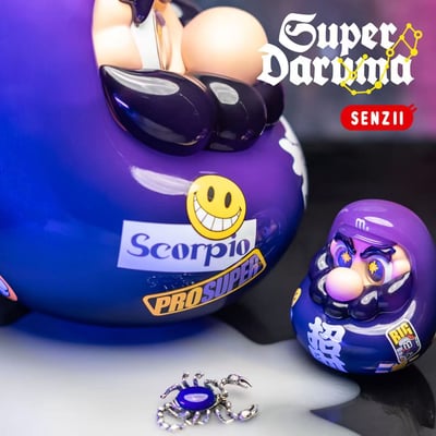 【預購】超級達摩SuperDaruma 超級達摩-十二宮《天蠍座》X SENZII千記商行7