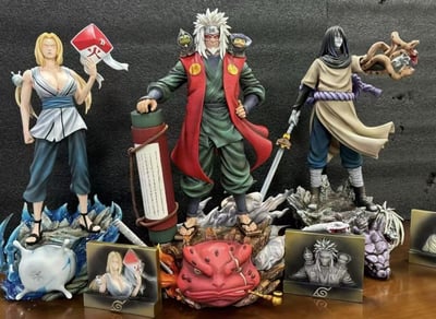 【代購】火影忍者 好色仙人 自來也 X 六道工作室5