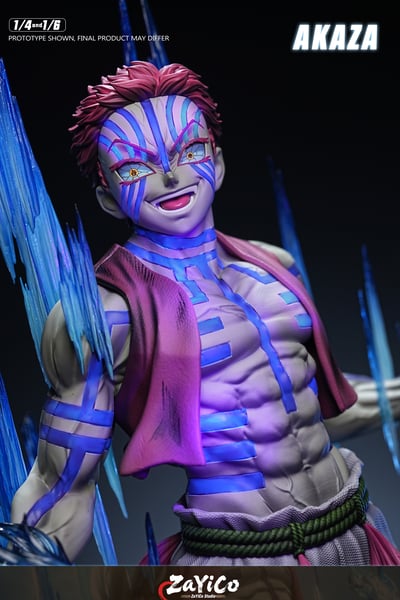 【預購】鬼滅之刃 雙比例 上弦三-猗窩座 X Zayico工作室13