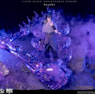 【預購】《火影忍者 疾風傳》1/6可動人偶 ROC-018 Sasuke宇智波佐助 X ROCKETTOYS1