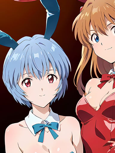 【預購】Eva《兔女郎香綾》動漫裝飾畫&冰箱貼 X 巴洛克工作室5