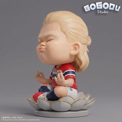 【預購】挪威9號 哈蘭德 哈寶 打坐潮流人偶 X GOGODU4