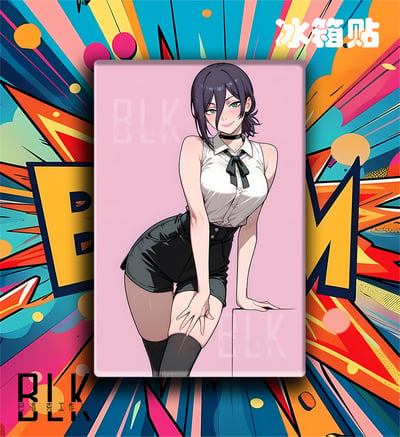 【預購】鏈鋸人《粉色蕾塞》裝飾畫&冰箱貼 X 巴洛克工作室3