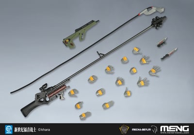 【預購】Eva新世紀福音戰士 MECHA-007LM泛用人形決戰兵器 正規實用型(Wille Custom) 8號機α X MENG7