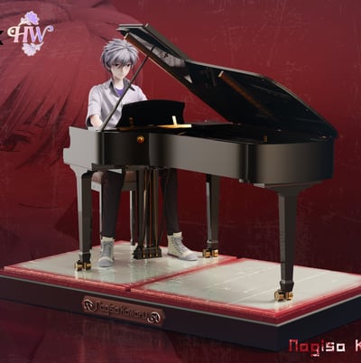 【預購】Eva新世紀福音戰士 鋼琴渚薰 X ADS安德森+花舞1