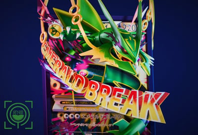 【預購】寶可夢 卡牌第二十六彈 M裂空坐ex X GEISHA瑰夏社7