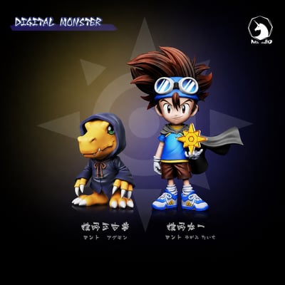 【預購】數碼寶貝 特別款 披風太一&披風亞古獸 X MDS-Studio1