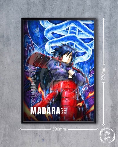 【預購】火影忍者《空に君臨する神》裝飾畫 X 3000painring繪製2