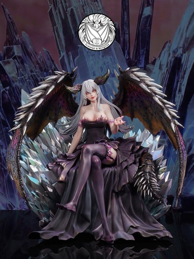 【預購】魔物獵人 二創龍娘共鳴系列第一彈 殲世滅盡龍龍娘 X Scalefal+Wingrise幻鱗化翼3