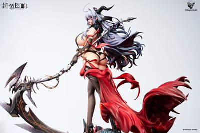 【預購】《緋色回響》系列雕像第一彈 雙版本 黛莫妮卡 X TES 正版授權10