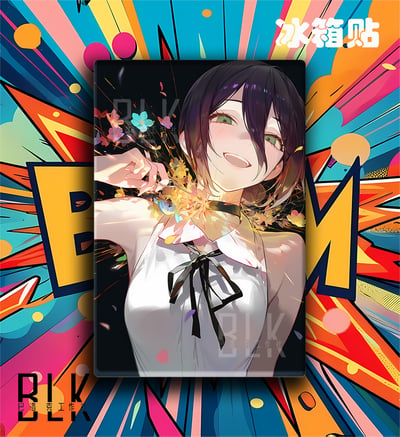 【預購】鏈鋸人《爆花蕾塞》裝飾畫&冰箱貼 X 巴洛克工作室3