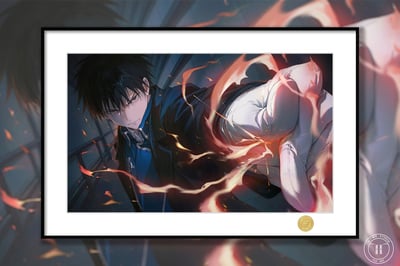 【預購】鋼之煉金術師《羅伊馬斯坦》動漫裝飾畫 X H2工作室2