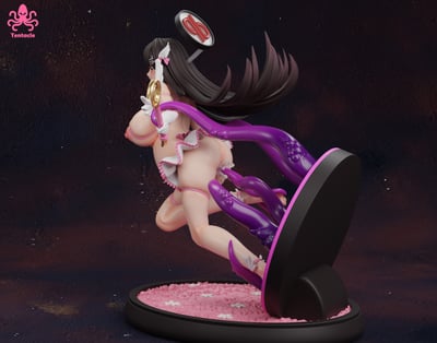 【預購】蔚藍檔案 魔法少女調月莉音vs觸手 X 觸手工作室9