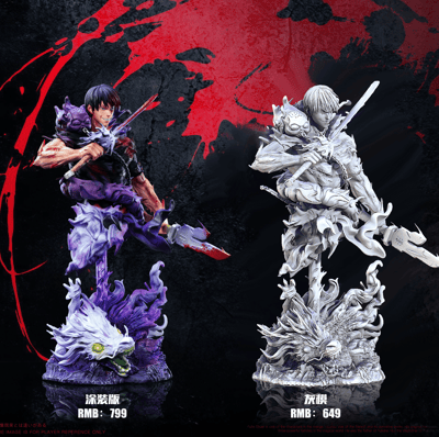 【預購】咒術迴戰 水墨破碎風1/6半身像第一彈 天與暴君-伏黑甚爾 X 亂舞工作室1