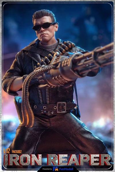【售罄展示追加請私訊客服@toystationtw】鋼鐵收割者 FM26002 可動人偶 X FunModell7