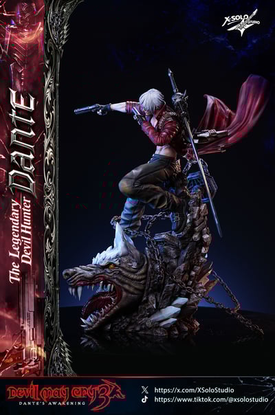 【預購】鬼泣3 但丁雕像 X X-SOLO3