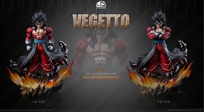 【售罄展示追加請私訊客服@toystationtw】七龍珠 1/6 超四貝吉特 X LP STUDIO10