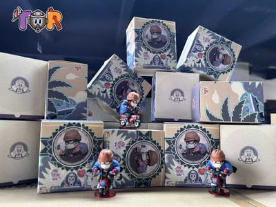 【售罄展示追加請私訊客服@toystationtw】七龍珠 鳥山明系列006 騎車鳥山明 X TOR-Studio8