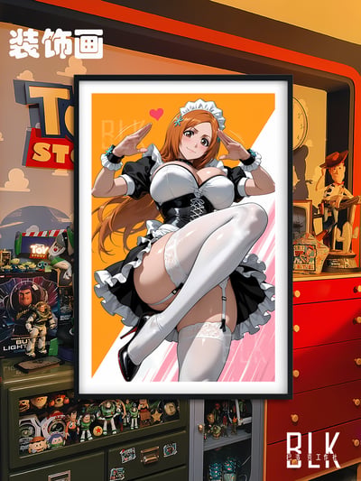 【預購】死神《女仆織姬》動漫裝飾畫&冰箱貼 X 巴洛克工作室4