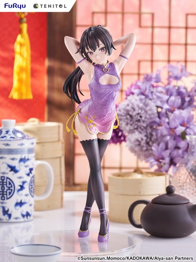 【預購】不時用俄語小聲說真心話的鄰桌艾莉同學 旗袍ver. 周防有希 X TENITOL TALL2