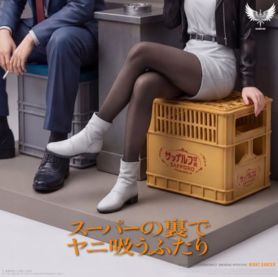 【預購】《躲在超市後門抽煙的兩人》下班後的休憩時刻 佐佐木&山田 X Saoirse工作室9