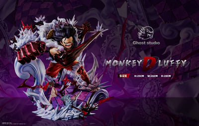 【預購】海賊王 周年限量款 蛇人魯夫2.0 X Ghost-Studio7