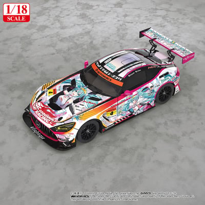 【售罄展示追加請私訊客服@toystationtw】Good Smile 初音未來 AMG 開幕戰痛車 車模 Ver. 再版 X GSC1
