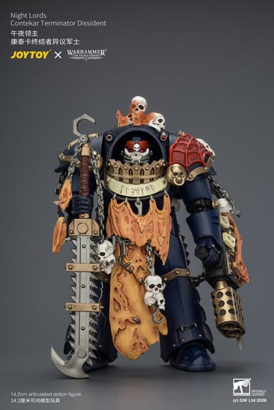 【售罄展示追加請私訊客服@toystationtw】午夜領主 康泰卡終結者異議軍士 X JOYTOY3