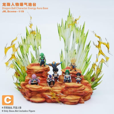 【預購】七龍珠 四版本 人物爆氣地台 X JacksDo11