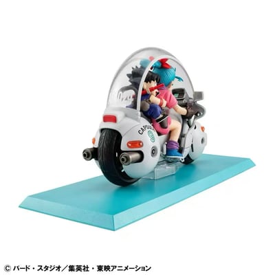 【售罄展示追加請私訊客服@toystationtw】七龍珠 摩托車-限定復刻版 布瑪小悟空9號膠囊 X DESKTOP4