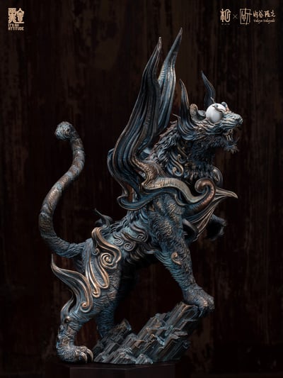 【預購】四神之印・白虎 黑金塗裝版 X 末那末匠 ＆竹谷隆之2