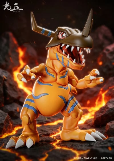 【預購】數碼寶貝 暴龍獸 X 光丘工作室2