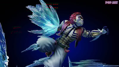 【售罄展示追加請私訊客服@toystationtw】鬼滅之刃 第三款 猗窩座 X POP.ART工作室8