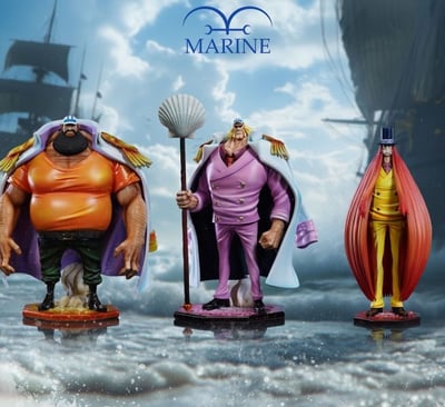 【補款】海賊王 海軍系列補全共鳴 布魯古拉斯&土茶&龐斯基&烏爾班&獵犬 X Black小黑1