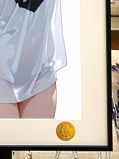 【預購】七龍珠《白衣18號》裝飾畫 X 星空工作室4