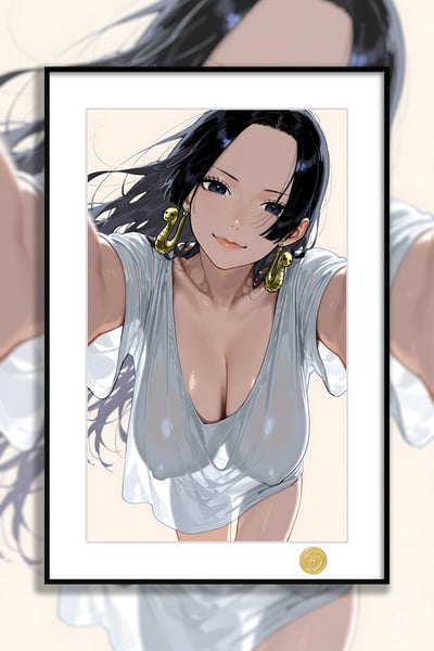 【預購】海賊王《女友漢考克》動漫裝飾畫 X H2工作室2