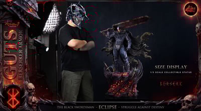 【預購】劍風傳奇 雙比例 狂戰士格斯 X BLACK工作室17