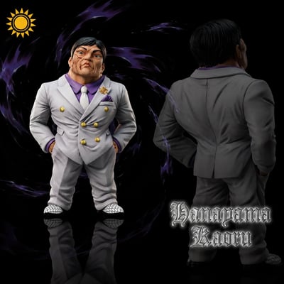 【預購】刃牙 第一彈 花山薰 X 太陽模玩1