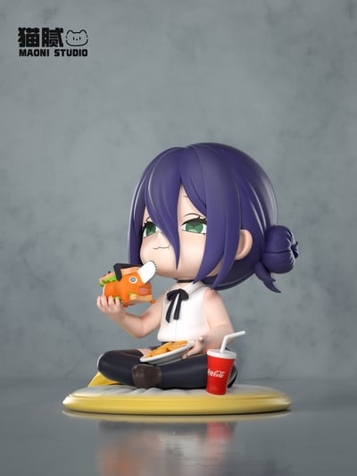 【售罄展示追加請私訊客服@toystationtw】鏈鋸人 Q版坐姿蕾塞 X MAONI貓膩5